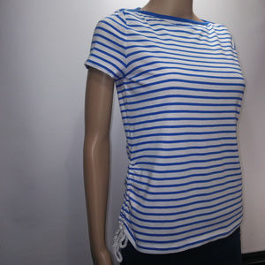 Lauren Ralph Lauren Striped Tee Shirt with Accent